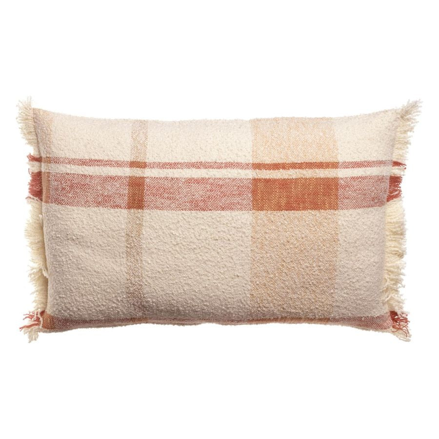כרית נוי JANE Jacquard משבצות 60/45